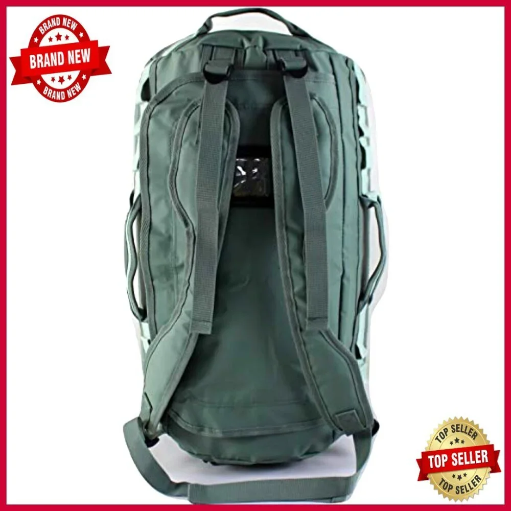 Waterproof Duffel Bag Medium 51L Travel Gear with Padded Shoulder Straps